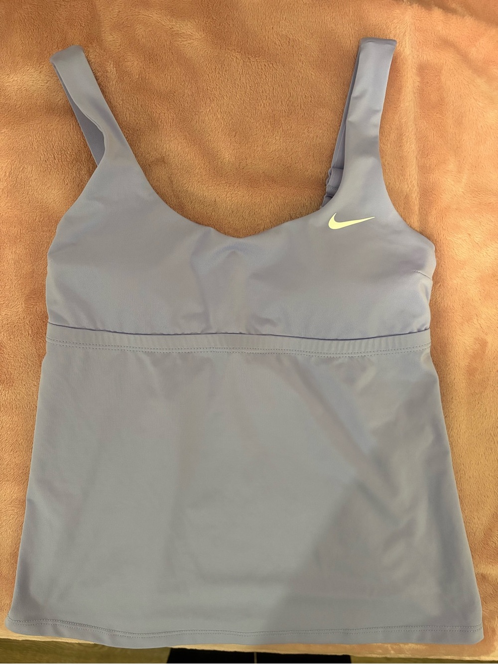 Nike Lavender Essential Layered Tankini Top